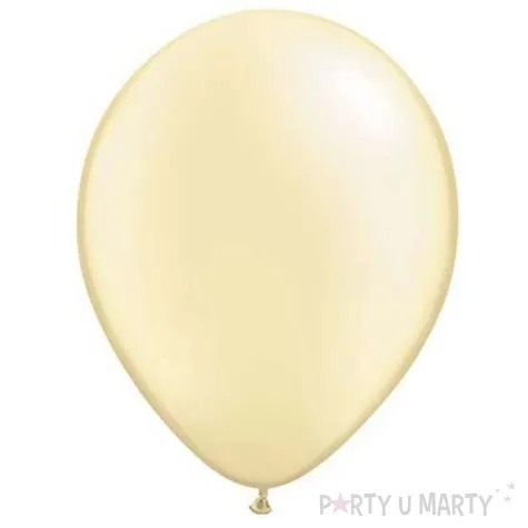 balony classic kosc sloniowa metalik qualatex 11 25 szt