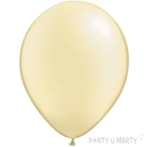 balony classic kosc sloniowa metalik qualatex 16 50 szt