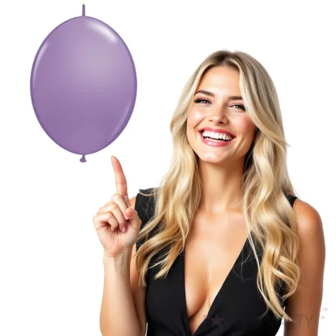 balony classic liliolwy qualatex 6 50 szt