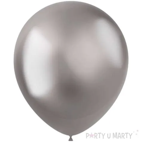 balony classic metalik srebrne folat 13 50 szt