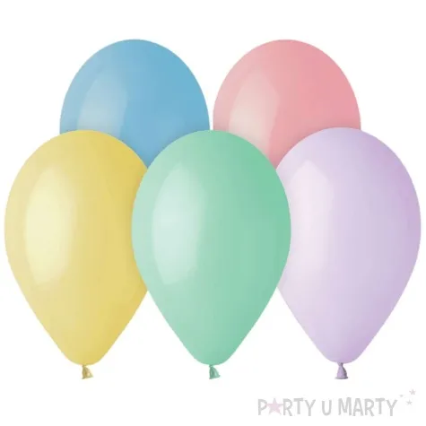 balony classic pastel 13 gemar 10 szt
