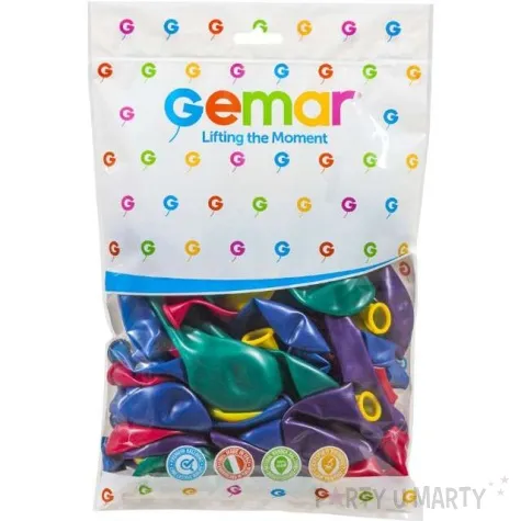 balony classic pastel mix gemar 13 50 szt