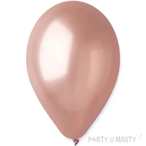 balony classic rozowo zloty metalik gemar 13 50 szt