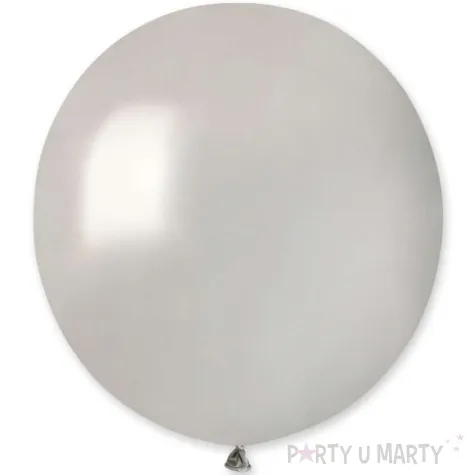 balony classic srebrny metalik gemar 50 szt