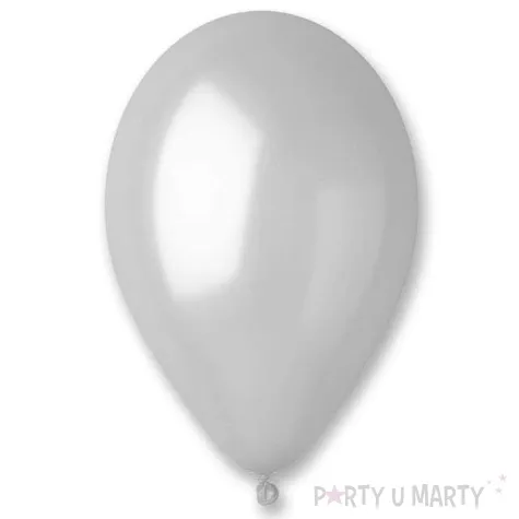 balony classic srebrny metalik gemar 8 100 szt