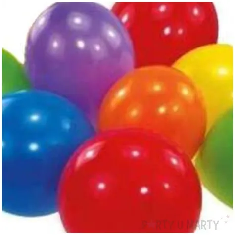 balony classic transparentny mix amscan 9 8 szt