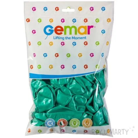 balony classic zielony jasny metalik gemar 10 100 szt