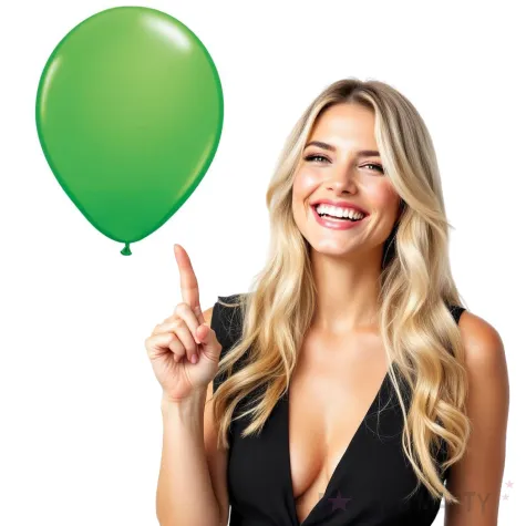 balony classic zielony perlowy qualatex 11 25 szt