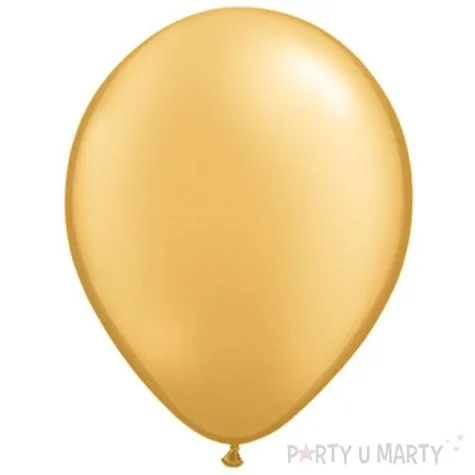 balony classic zloty metalik qualatex 11 25 szt