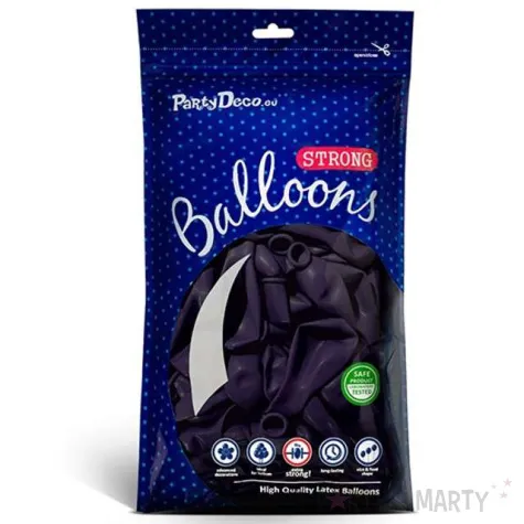 balony crystal fioletowe 12 strong 100 szt