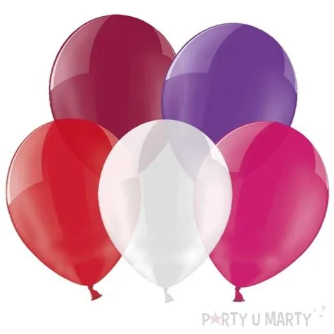balony crystal kolorwe 9 strong 100 szt