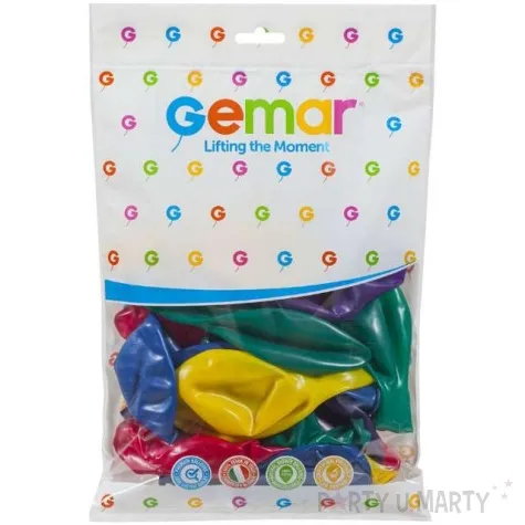 balony crystal mix gemar 19 25 szt