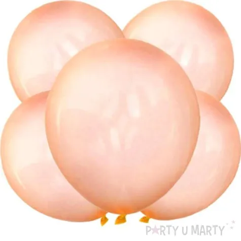 balony crystal pomaranczowe dekoracje polska 12 5 szt