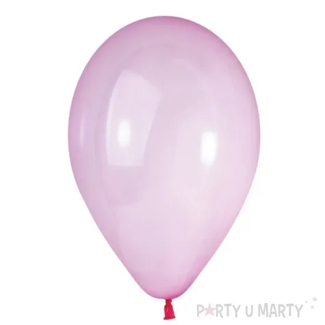 balony crystal rozowe 13 cali 50 szt