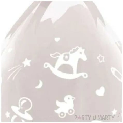 balony crystal zabawki dzieciece transparentne qualatex 18 25 szt