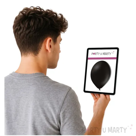 balony d5 pastel czarny belbal 5 100 szt