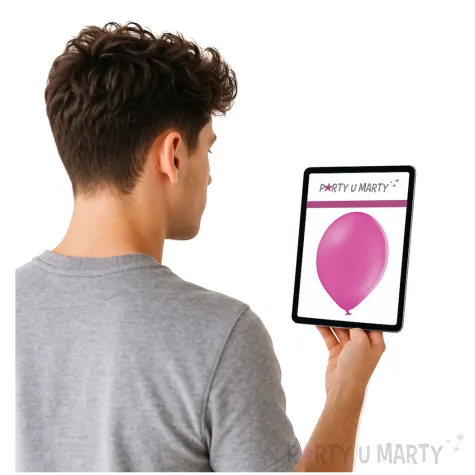 balony d5 pastel rozowy ciemny belbal 5 100 szt