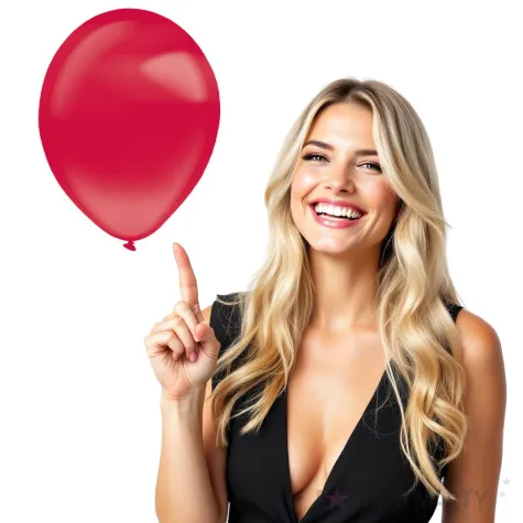 balony decor premium crystal czerwone ciemne amscan 11 50 szt