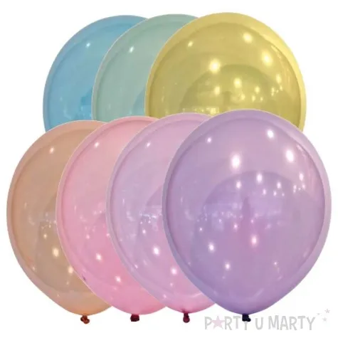 balony decor premium droplets mix amscan 11 50 szt