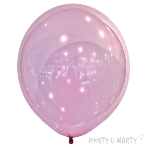 balony decor premium droplets rozowe amscan 11 50 szt