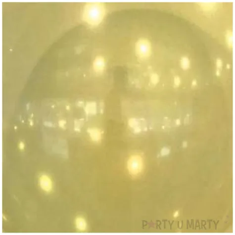 balony decor premium droplets zolte amscan 11 50 szt