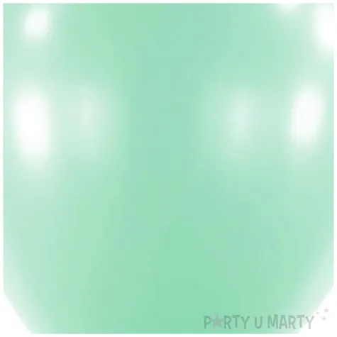 balony decor premium macaron pistacjowe jasne amscan 11 50 szt