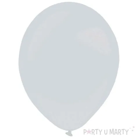 balony decor premium metallic srebrne amscan 11 50 szt