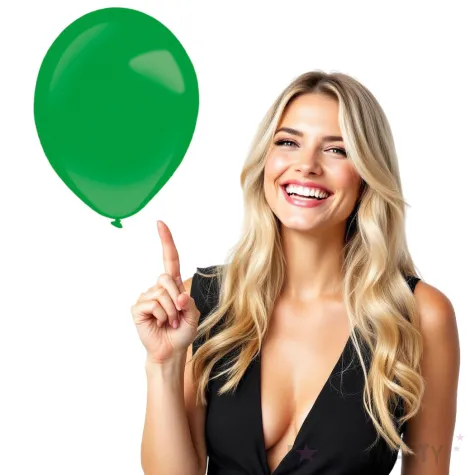 balony decor premium metallic zielone amscan 11 50 szt