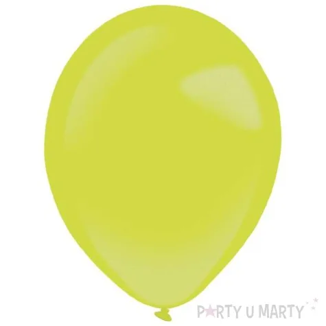 balony decor premium metallic zielone jabluszko amscan 11 50 szt