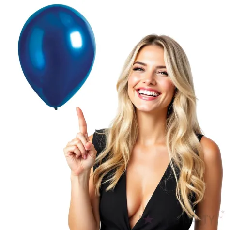 balony decor premium satin luxe granatowe amscan 11 50 szt