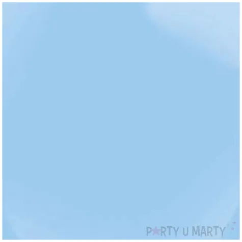 balony decor premium standard niebieskie jasne amscan 11 50 szt