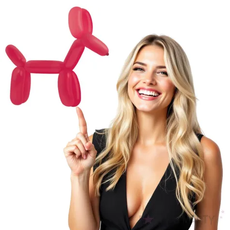 balony decorator modeliny czerwone ciemne amscan 45 100 szt