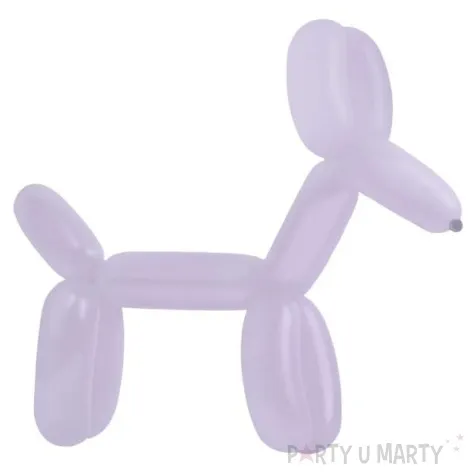 balony decorator modeliny lawendowe amscan 45 100 szt