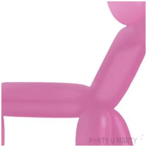 balony decorator modeliny rozowe ciemne amscan 45 100 szt