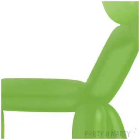 balony decorator modeliny zielone amscan 45 100 szt