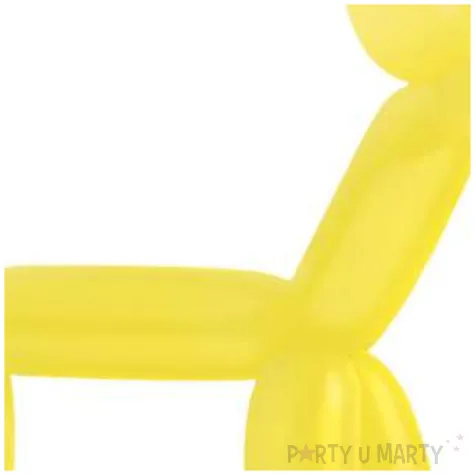 balony decorator modeliny zolte jasne amscan 45 100 szt