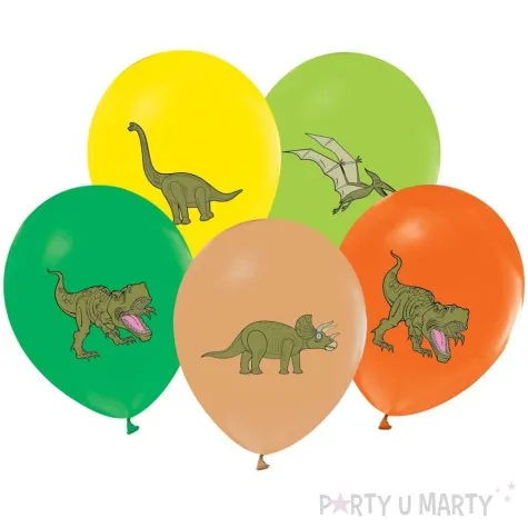 balony dinozaury godan 12 5 szt