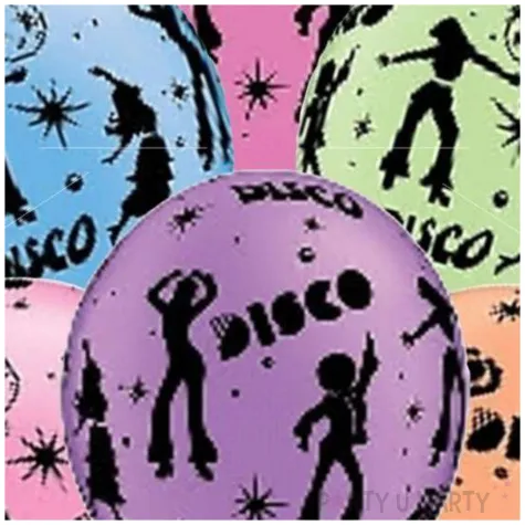 balony disco mix qualatex 11 25 szt