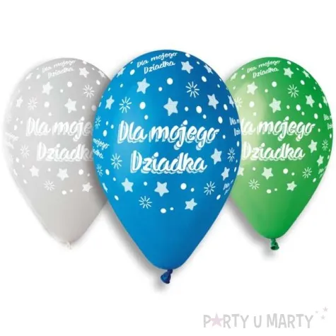 balony dla mojego dziadka mix gemar 13 5 szt
