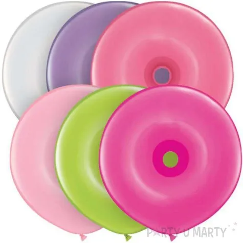 balony donat mix qualatex 16 50 szt