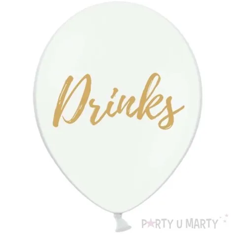 balony drinks biale 12 strong 50 szt