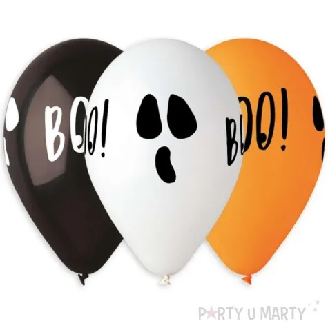balony duch boo halloween mix gemar 13 5 szt