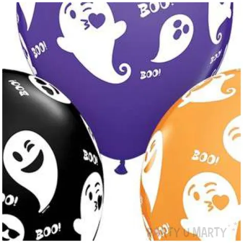 balony duszki halloween mix qualatex 11 25 szt
