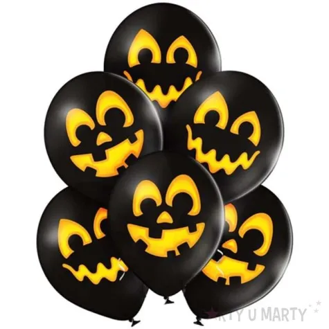 balony dynia pastel czarny belbal 12 6 szt
