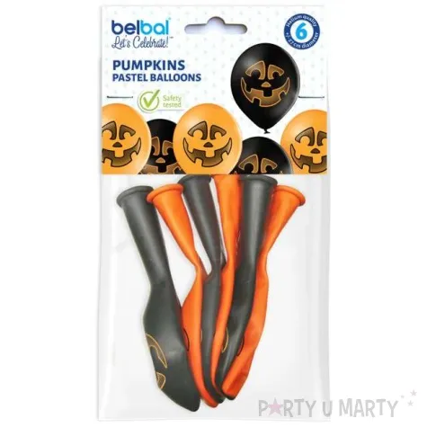 balony dynie pastel mix belbal 10 6 szt