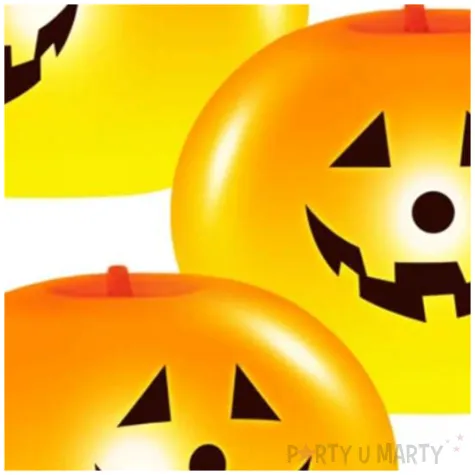 balony dynie swiecace pomaranczowy partypal 10 3 szt shp