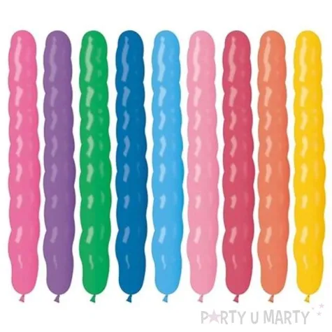 balony dzdzownice pastel 80 cm 100 szt