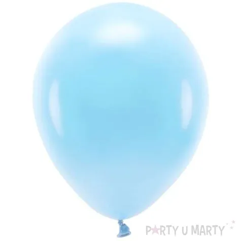 balony ekologiczne blekitne partydeco 10 100 szt