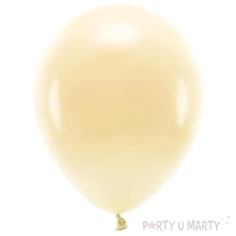 balony ekologiczne brzoskwiniowe jasne partydeco 10 10 szt