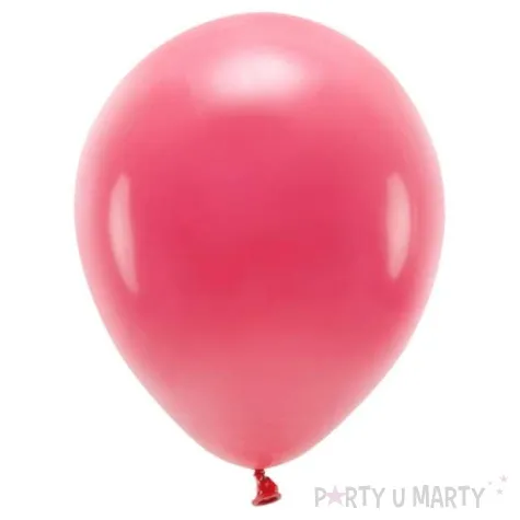 balony ekologiczne czerwone jasne partydeco 10 10 szt